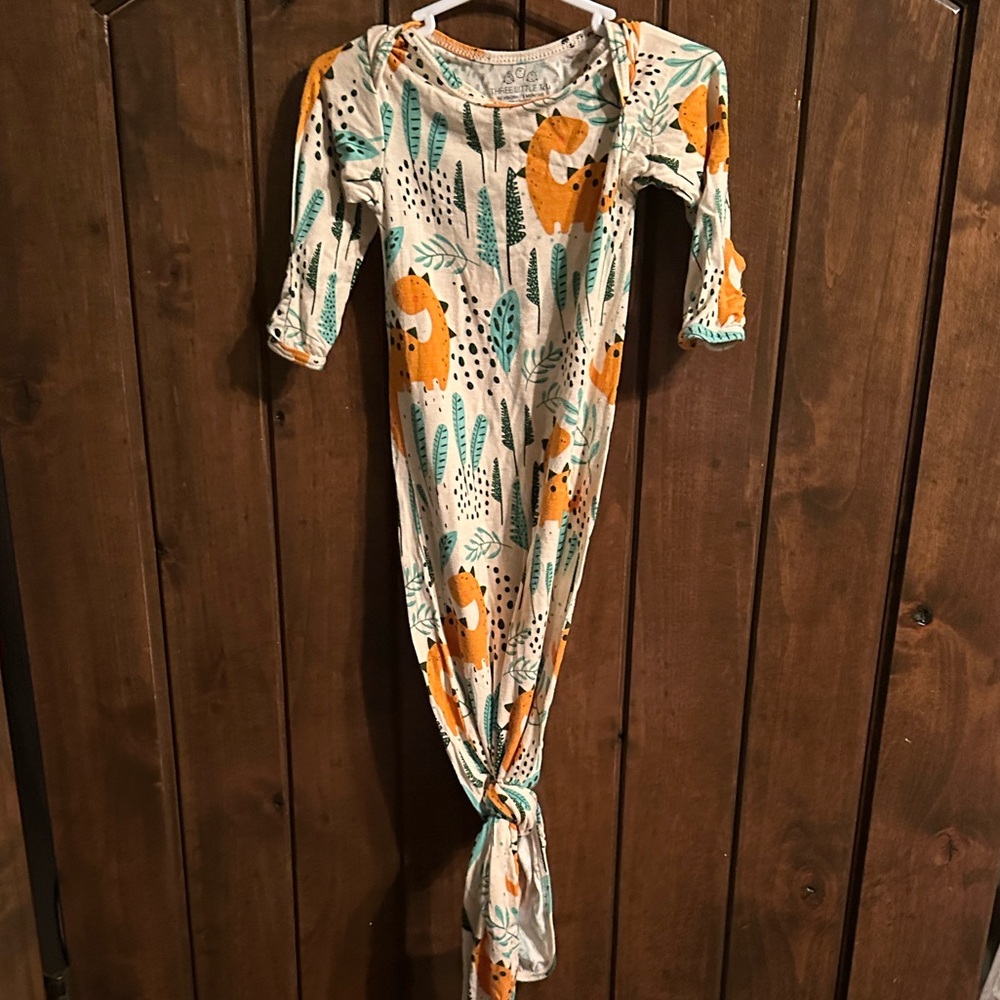 Three Little Tots Dinosaur Gown